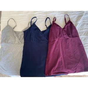 Night nursing tank tops, like new.